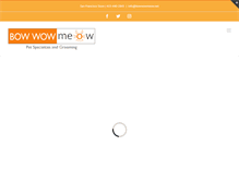 Tablet Screenshot of bowwowmeow.net